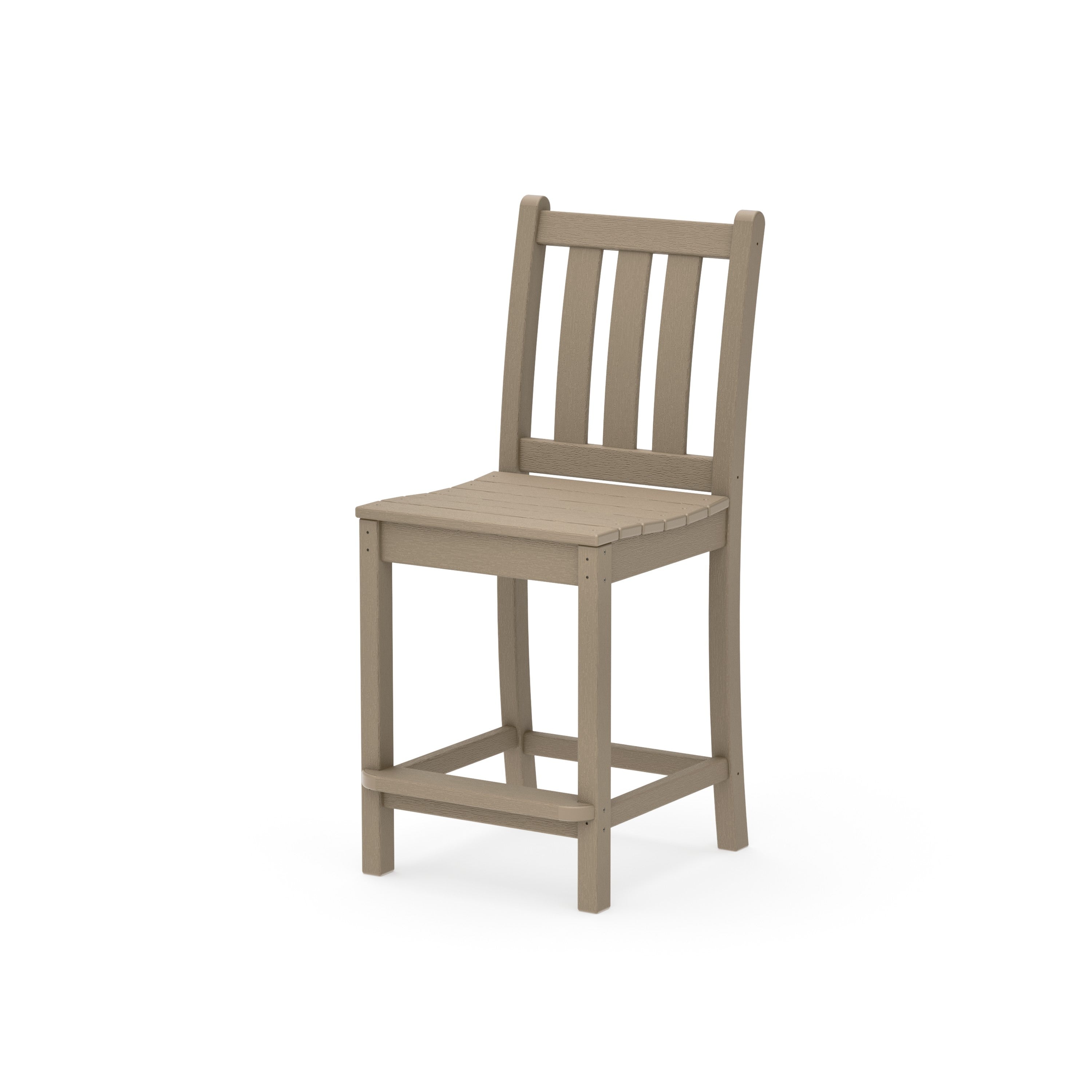 Traditional Garden Counter Side Chair
