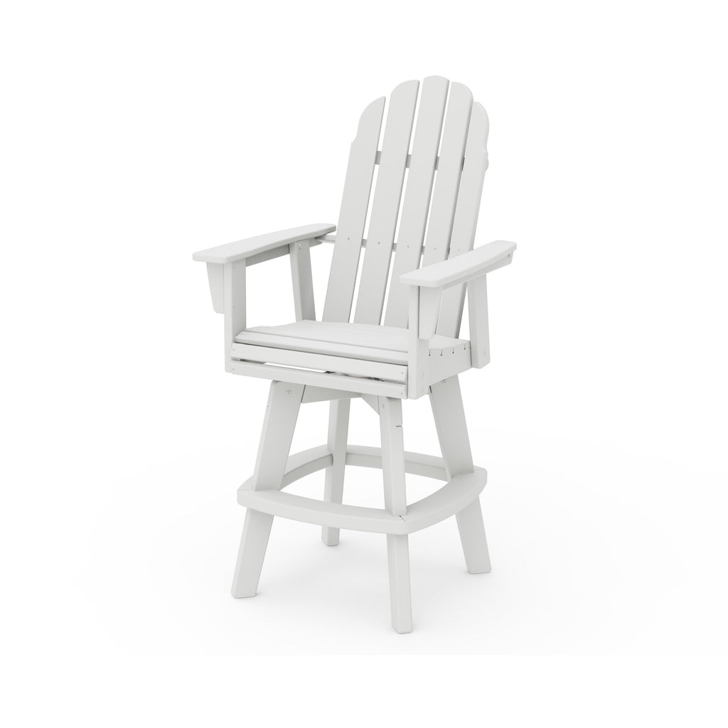 Vineyard Curveback Adirondack Swivel Bar Chair